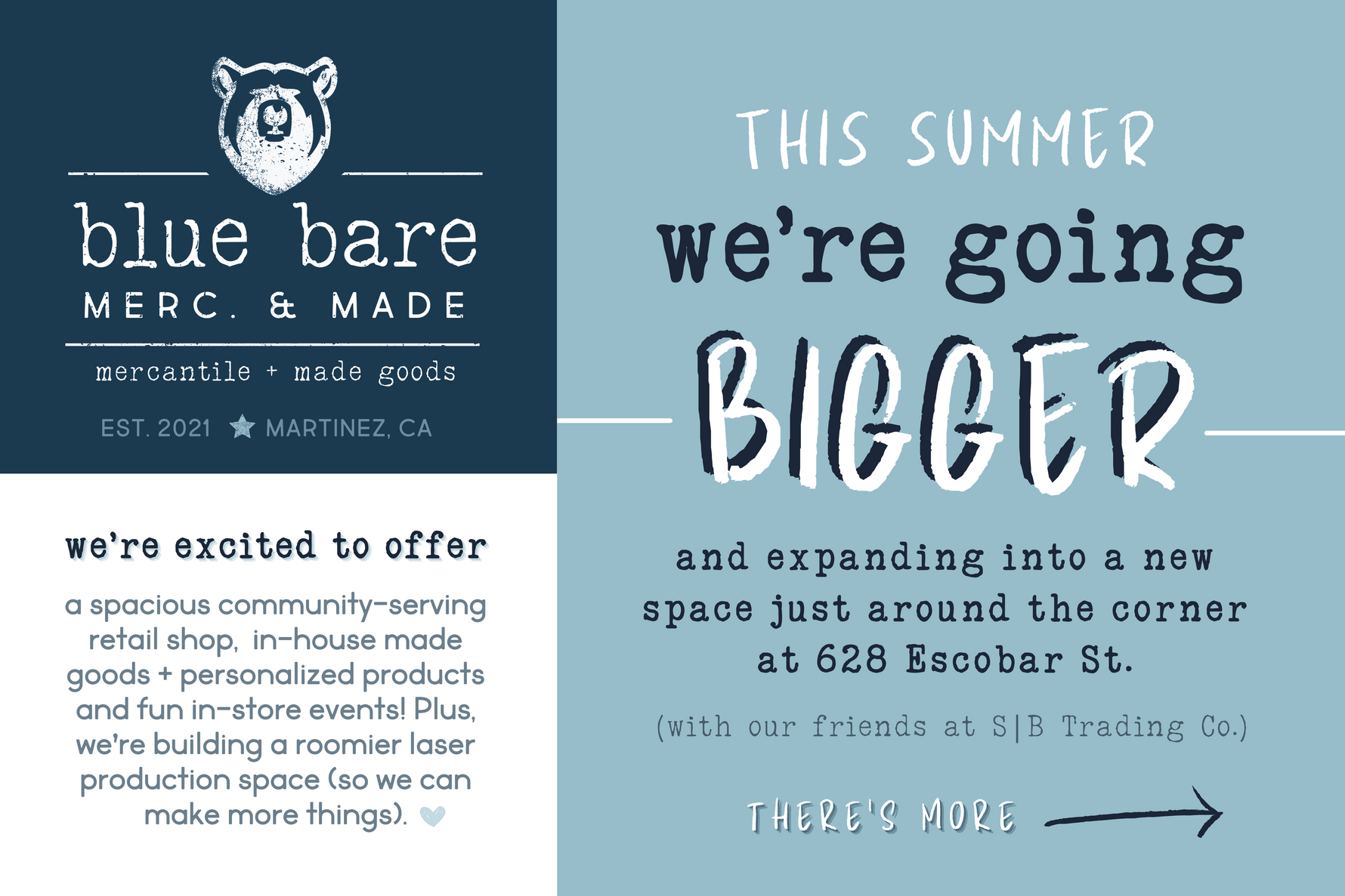 Big News: Two Shops, One Location!