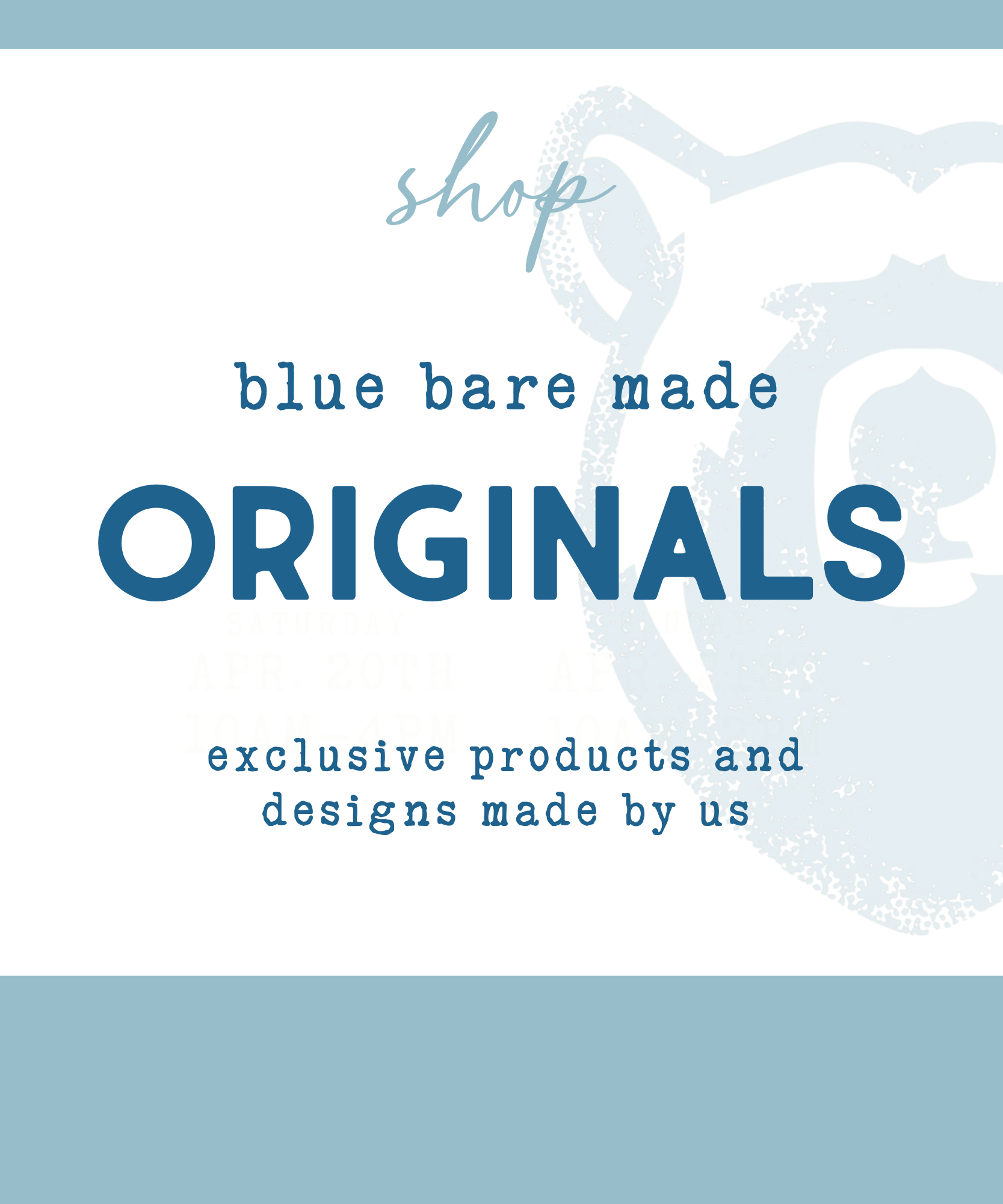 Blue Bare Made Originals