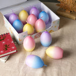 Easter Egg Candles | Ombre Assorted Colors