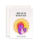 Grape Mom Raisin - Funny Mothers Day Card
