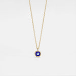 Necklace | Turkish Blue Evil Eye Charm Necklace