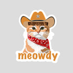 Sticker | Meowdy Cowboy Cat