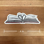 Sticker | Book Heart