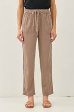 Women's Taupe Pant |Taupe Ankle Pants