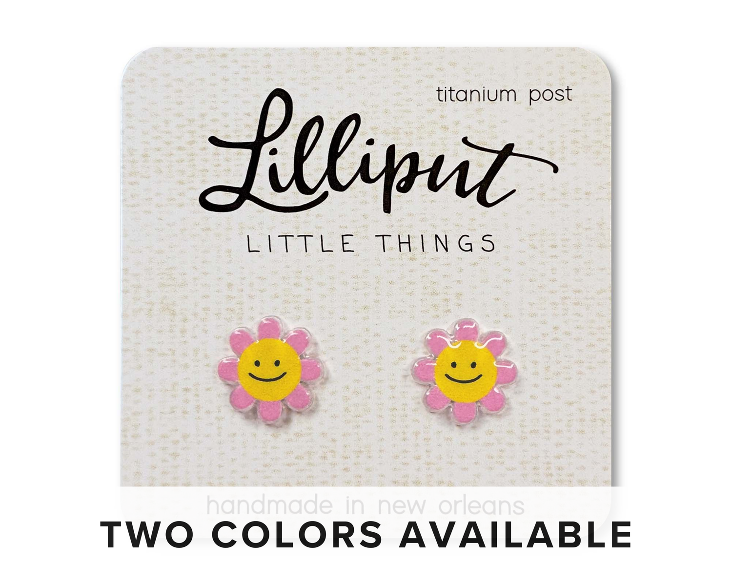 Stud Earrings | Easter Happy Daisy