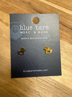 Stainless Stud Earrings | Golden Duckies
