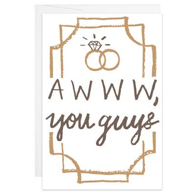 Mini Greeting Card | Awww, You Guys