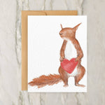 Greeting Card | Squirrel With Heart