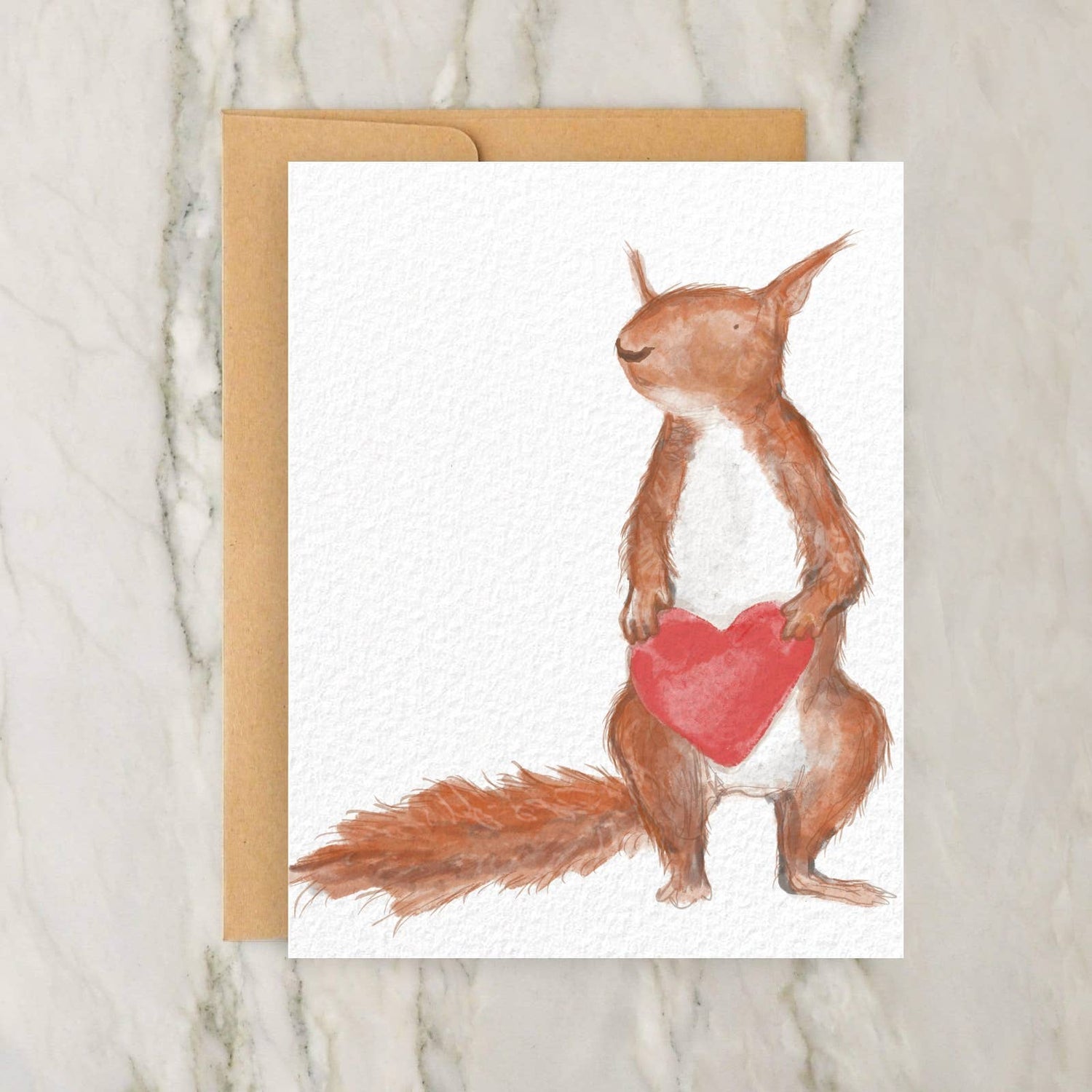 Greeting Card | Squirrel With Heart