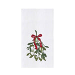 Holiday Kitchen Towel | Christmas Merry Mistletoe