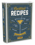 Cocktail Recipe Cards Set | The Art of Mixology