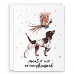 Birthday Card | Pointer Birthday Pheasant