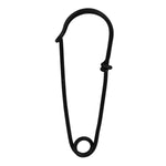 Large Safety Pin, Black