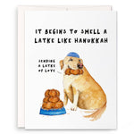 Greeting Card | Funny Latkes Hanukkah