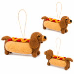 Felt Ornament | Hot Dog Dachshund
