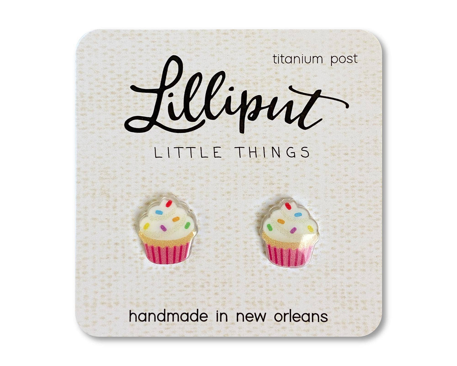 Earrings | Birthday Cupcakes