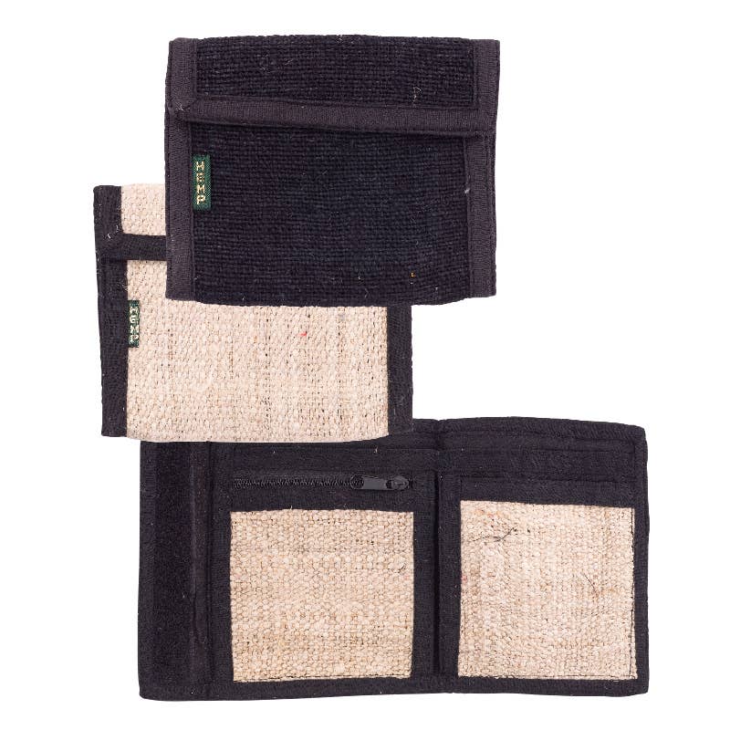 Two-Fold Hemp Wallet