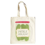 Pickle Person Tote Bag