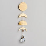 Suncatcher- Moon Phase/Moonstone