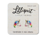 Earrings | Rainbow Unicorn