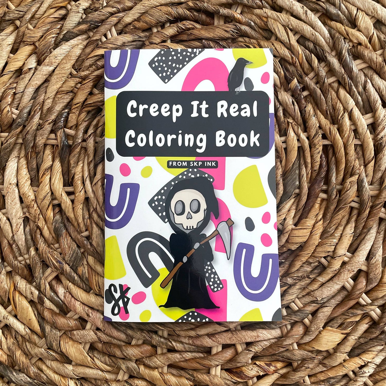 Creep it Real | Dark Humor Pun Coloring Book for Adults