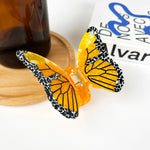 Hair Claw Clip | Acetate Monarch Butterfly