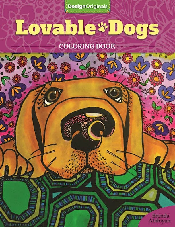 Coloring Book | Lovable Dogs
