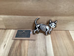 Pin/Brooch | Skeleton Cat