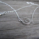 Necklace | Mother's Devotion Circle Silver
