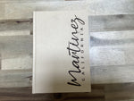 Kraft Notebook | (Script) Martinez, California