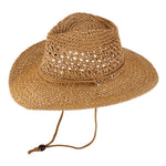 Summer Sun Hat | Woven Wide Brim Beach Sun Fedora Hat