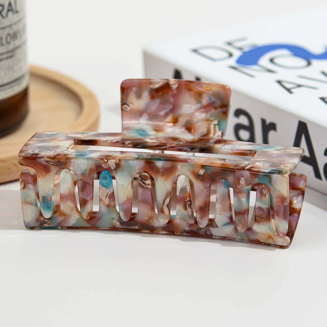 Hair Clip | Vintage Oversized Square