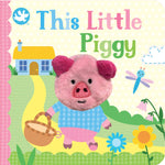 Children's Book | This Little Piggy Nursery Rhyme Finger Puppet Board Book