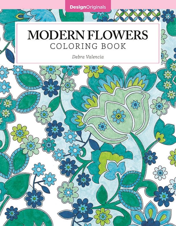 Coloring Book | Modern Flowers