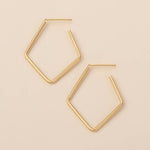 Scout Refined Earring Collection | Orion Diamond Hoop | Gold