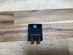 Scout Refined |Gold and Topaz Glass Hoop