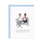 Greeting Card | Long Romantic Scrolls