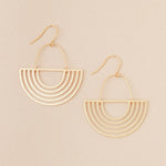 Earrings | Refined Earring Collection - Solar Rays/Gold Vermeil