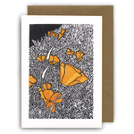 Greeting Card | California Poppies (Letterpress)