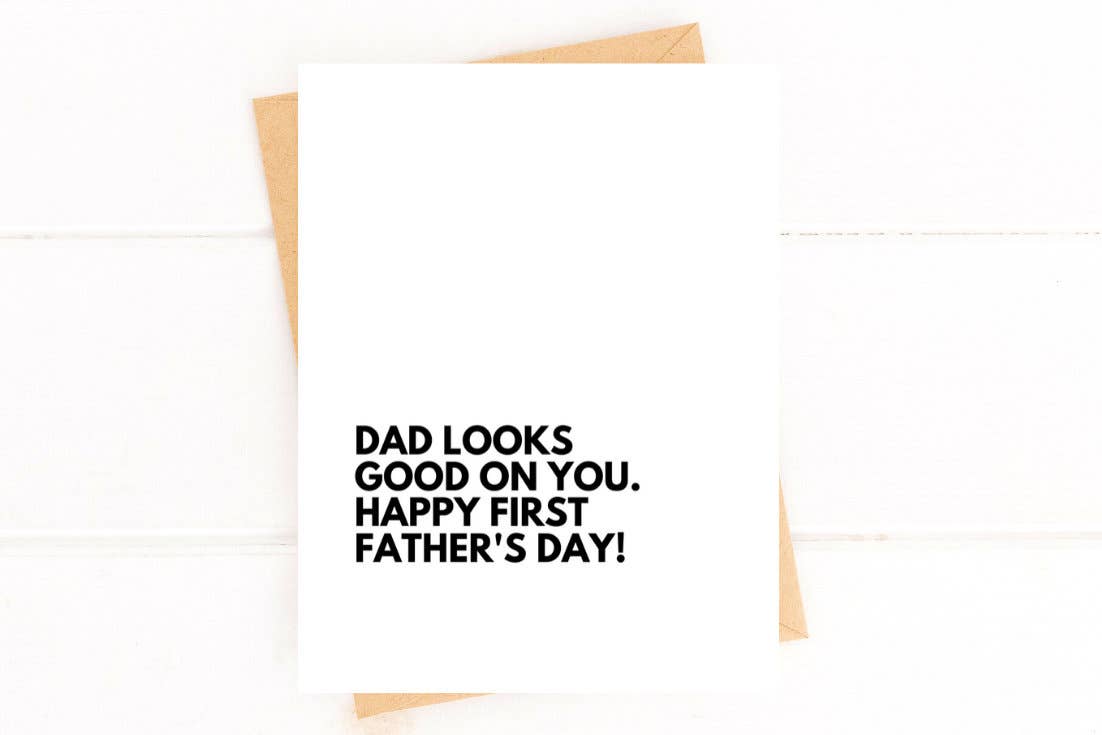 Greeting Card | First Father's Day