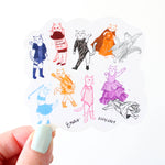Vinyl Sticker | Eras Cats