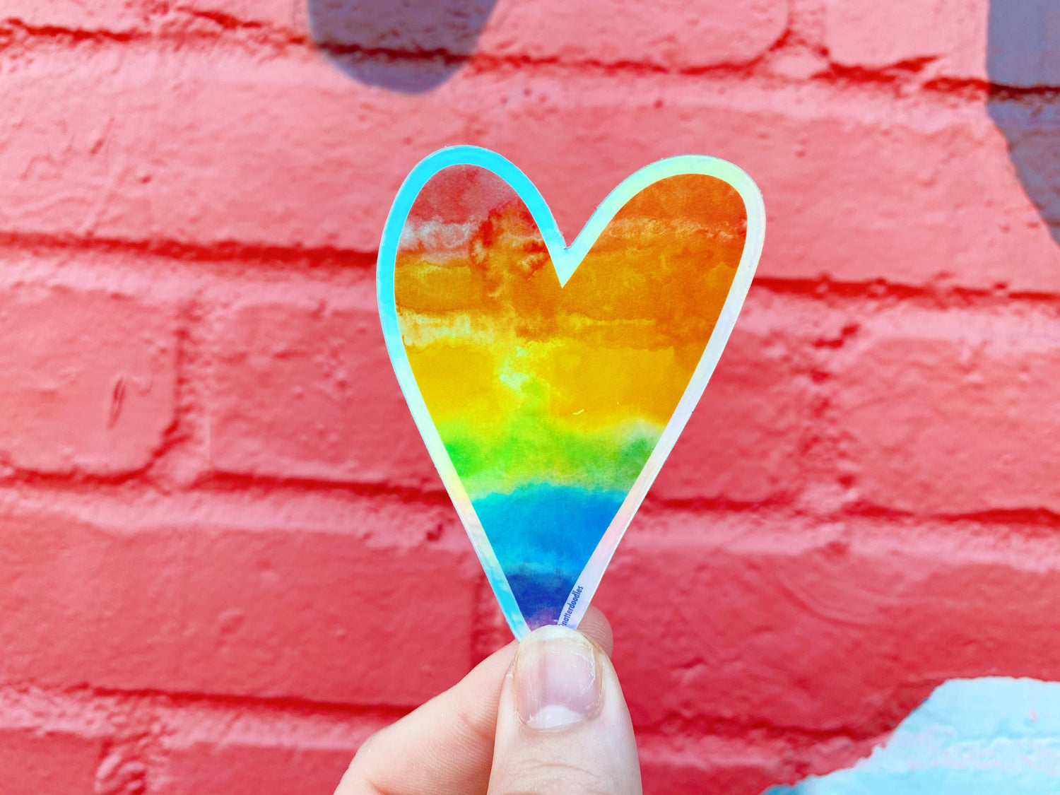 Sticker | Rainbow Heart L<3VE