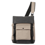 Unisex Crossbody Bag | Upcycled Military Canvas