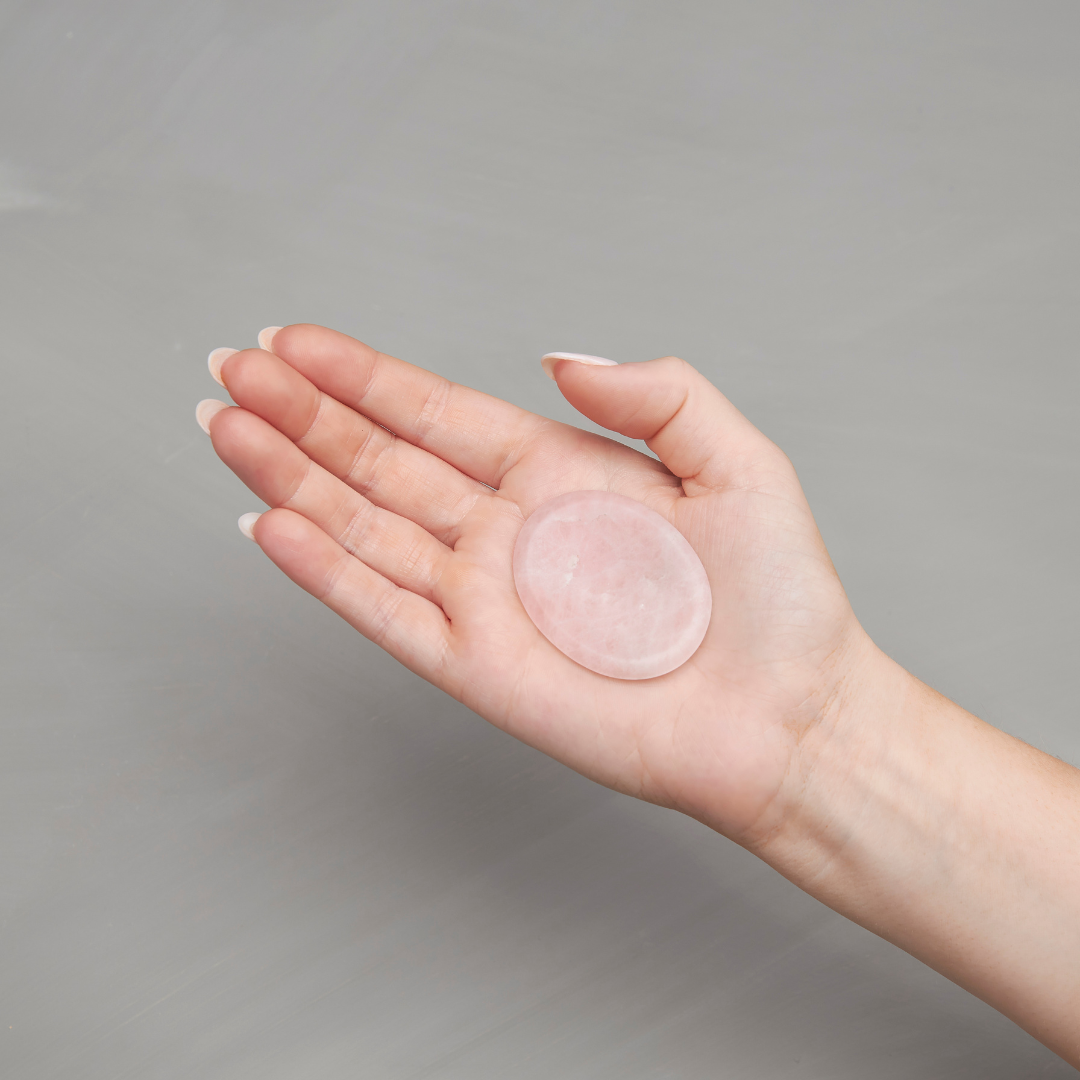 rose quartz soothing stone