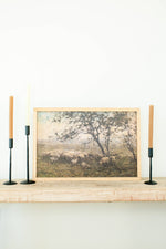 Handmade Framed Art | Moody Sheep