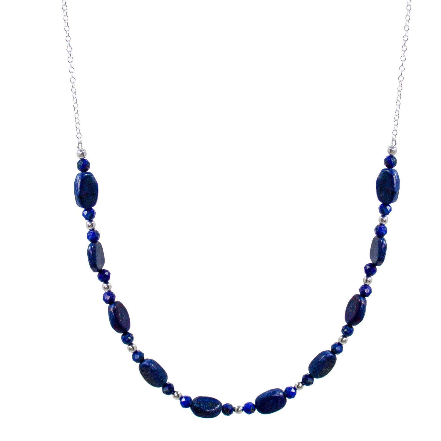 Handmade Necklace | Lapis Lazuli Sterling Silver
