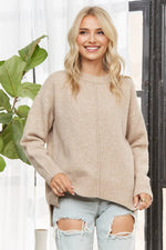 Women's Sweater | Classic MINIMALIST RIBBED KNIT SWEATER