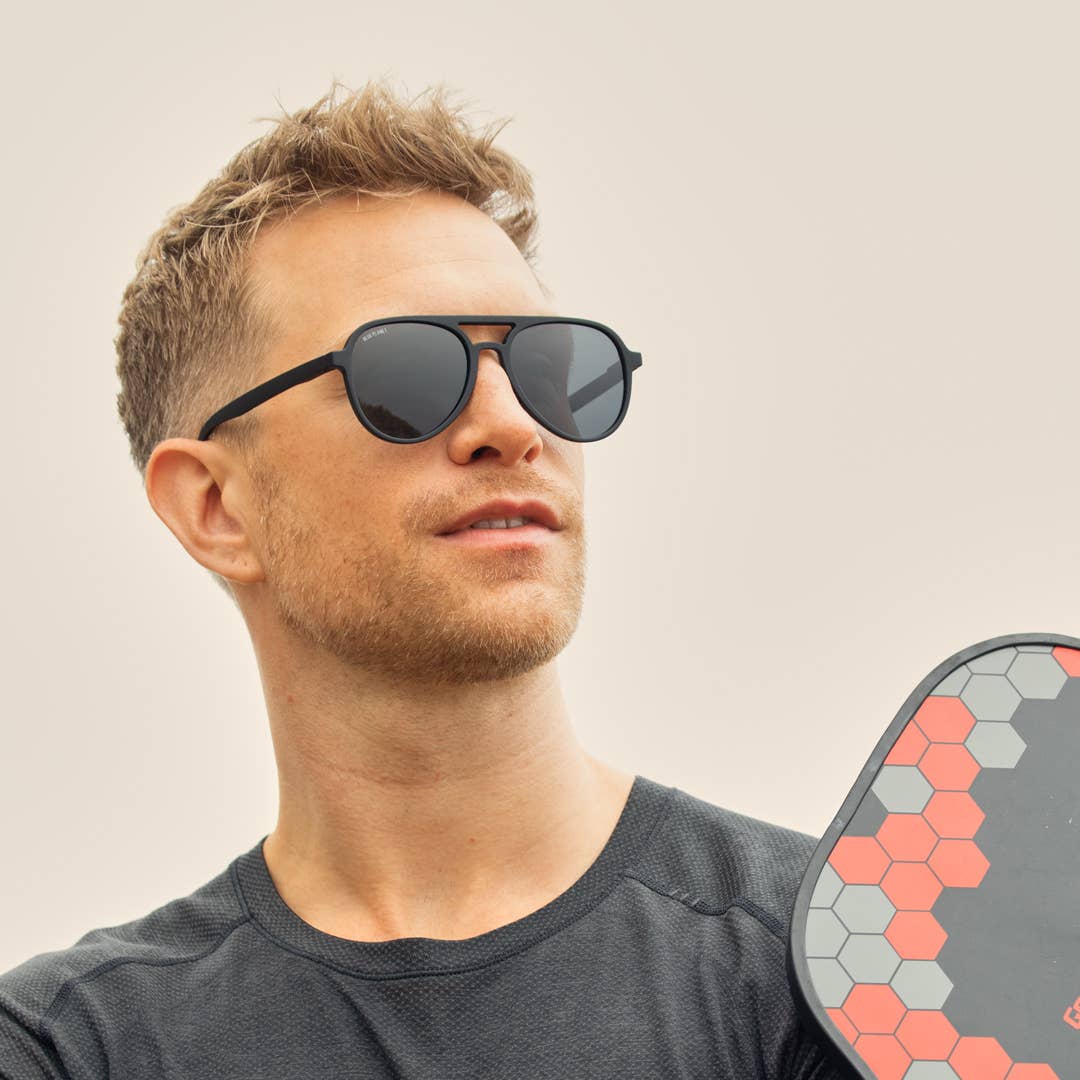 Blue Planet Sunglasses | Dunes - Soft Onyx / Smoke Polarized Lenses