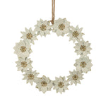 Poinsettia Wreath | Metal 10