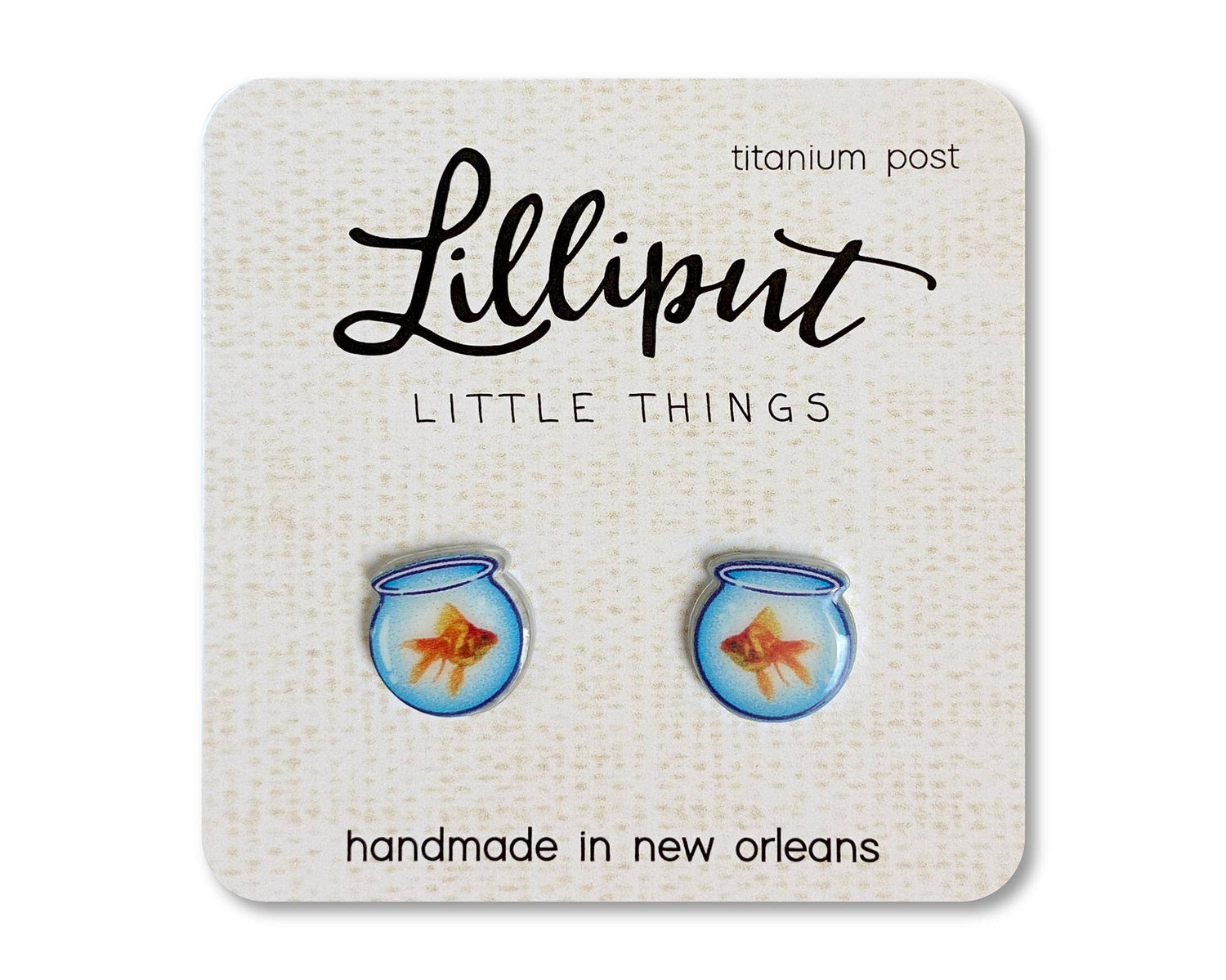 Stud Earrings | Fishbowl